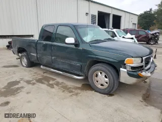 2002 GMC Sierra 1500 SLE with VIN 2GTEC19T221313512, listed as a Copart auction lot 78368434 with 167,095 mi miles and Salvage Title. Bid and sale history available at carsss.com. Image 4.