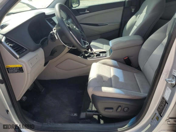 2018 Hyundai Tucson SEL with VIN KM8J33A47JU642994, listed as a Copart auction lot 50695295 with 82,794 mi miles and Salvage Title. Bid and sale history available at carsss.com. Image 7.