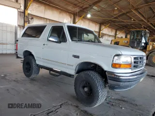 1993 Ford Bronco Custom with VIN 1FMEU15H4PLA36423, listed as a Copart auction lot 49184115 with 203,042 mi miles and Salvage Title. Bid and sale history available at carsss.com. Image 4.