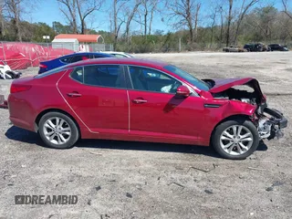 2013 Kia Optima EX with VIN 5XXGN4A70DG242438, listed as a IAAI auction lot 41812356 with 105,000 mi miles. Bid and sale history available at carsss.com. Image 14.