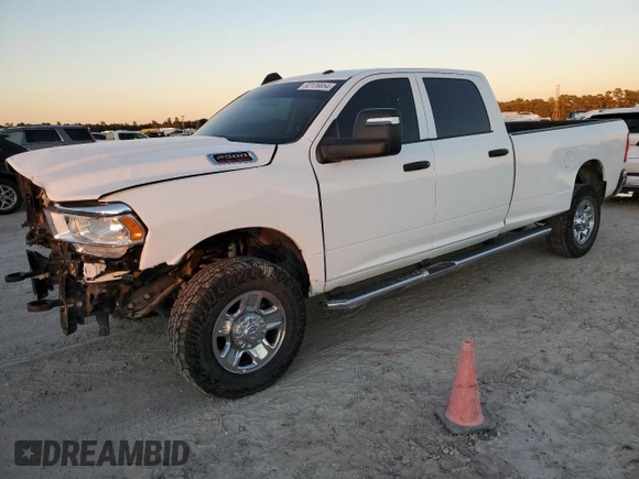 2023 Ram 2500 Tradesman with VIN 3C6UR5HJXPG602824, listed as a Copart auction lot 82126654 with 48,705 mi miles and Salvage Title. Bid and sale history available at carsss.com. Image 1.