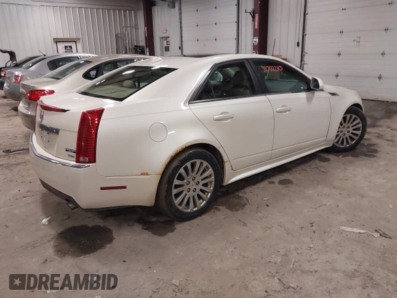 2010 Cadillac CTS Performance with VIN 1G6DL5EV1A0106648, listed as a IAAI auction lot 41722210 with 226,378 mi miles. Bid and sale history available at carsss.com. Image 4.