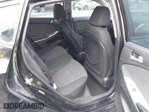 2013 Hyundai Accent GL with VIN KMHCT5AEXDU092644, listed as a IAAI auction lot 42078339 with 134,288 mi miles. Bid and sale history available at carsss.com. Image 8.