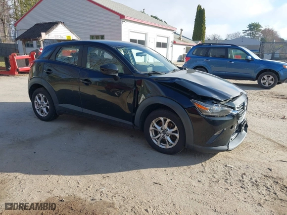2016 Mazda CX-3 Sport with VIN JM1DKBB75G0124907, listed as a IAAI auction lot 42107232 with 128,411 mi miles. Bid and sale history available at carsss.com. Image 1.