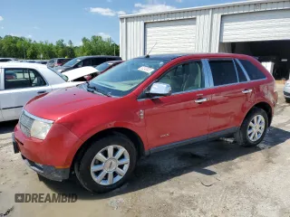 2007 Lincoln MKX with VIN 2LMDU88C47BJ34134, listed as a Copart auction lot 52240805 with 189,913 mi miles and Salvage Title. Bid and sale history available at carsss.com. Image 1.