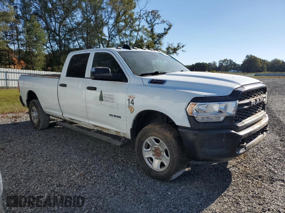 2022 Ram 3500 Tradesman with VIN 3C63R3GJ9NG341782, listed as a Copart auction lot 74530314 with 0 mi miles and Salvage Title. Bid and sale history available at carsss.com. Image 4.