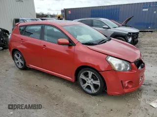 2009 Pontiac Vibe GT with VIN 5Y2SR67069Z427148, listed as a Copart auction lot 78658514 with 129,399 mi miles and Non Repairable. Bid and sale history available at carsss.com. Image 4.