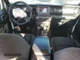 2022 Jeep Gladiator Willys with VIN 1C6HJTAG9NL143314, listed as a Copart auction lot 87974155 with 25,106 mi miles and Salvage title. Bid and sale history available at DreamBid. Image 8.
