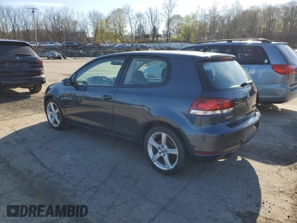 2013 Volkswagen Golf w/Conv & Sunroof с VIN WVWBB7AJ2DW015329, выставлен на аукционе Copart как лот 53741895 с пробегом 62 609 миль миль и Чистый • Clean title. История ставок и продаж доступна на DreamBid. Изображение 2.