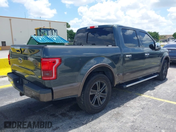 2015 Ford F-150 XL with VIN 1FTEW1CG0FFA02016, listed as a IAAI auction lot 42790613 with 145,312 mi miles and . Bid and sale history available at DreamBid. Image 4.