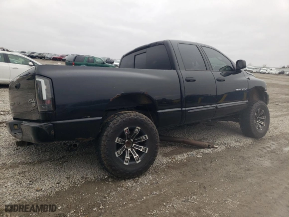 2004 Dodge Ram 1500 SLT with VIN 1D7HU18D74J238891, listed as a Copart auction lot 47933385 with 0 mi miles and Salvage Title. Bid and sale history available at carsss.com. Image 3.