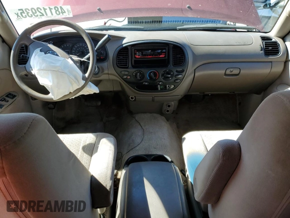 2006 Toyota Tundra SR5 with VIN 5TBRU34186S478956, listed as a Copart auction lot 48112935 with 160,217 mi miles and Salvage Title. Bid and sale history available at carsss.com. Image 8.