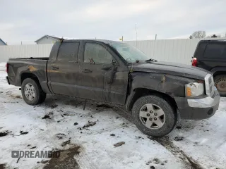 2005 Dodge Dakota SLT with VIN 1D7HE48K65S138533, listed as a Copart auction lot 88745565 with 87,046 mi miles and Clean Title. Bid and sale history available at DreamBid. Image 4.