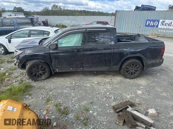 2019 Honda Ridgeline Black Edition with VIN 5FPYK3F81KB500210, listed as a Copart auction lot 67322304 with Not provided miles and Salvage title. Bid and sale history available at DreamBid. Image 2.