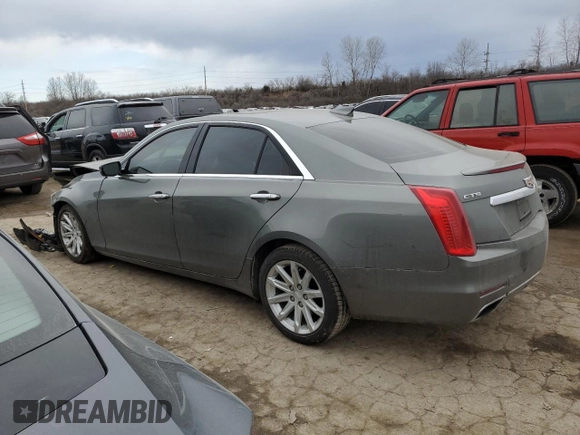 2016 Cadillac CTS Sedan Luxury Collection RWD with VIN 1G6AR5SX2G0108957, listed as a Copart auction lot 46696345 with 94,027 mi miles and Salvage Title. Bid and sale history available at carsss.com. Image 2.