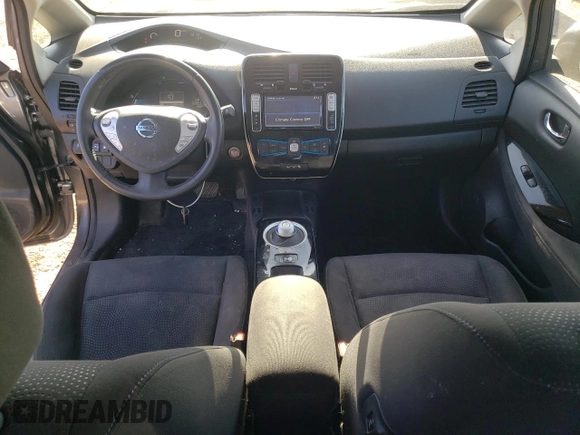 2015 Nissan LEAF SV with VIN 1N4AZ0CP4FC310572, listed as a Copart auction lot 48409513 with 62,346 mi miles. Bid and sale history available at carsss.com. Image 8.