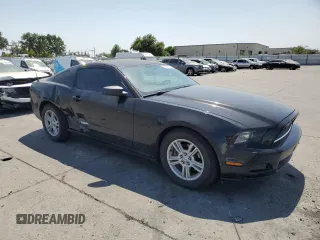 2013 Ford Mustang V6 with VIN 1ZVBP8AM6D5243659, listed as a Copart auction lot 59528155 with 169,494 mi miles and Salvage title. Bid and sale history available at DreamBid. Image 4.
