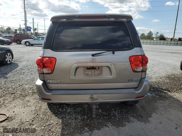 2005 Toyota Sequoia SR5 with VIN 5TDZT34A45S251546, listed as a Copart auction lot 44311665 with 0 mi miles and Non Repairable. Bid and sale history available at carsss.com. Image 6.