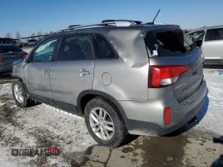 2015 Kia Sorento LX with VIN 5XYKTDA70FG646676, listed as a Copart auction lot 46360375 with 106,172 mi miles and Salvage Title. Bid and sale history available at carsss.com. Image 2.