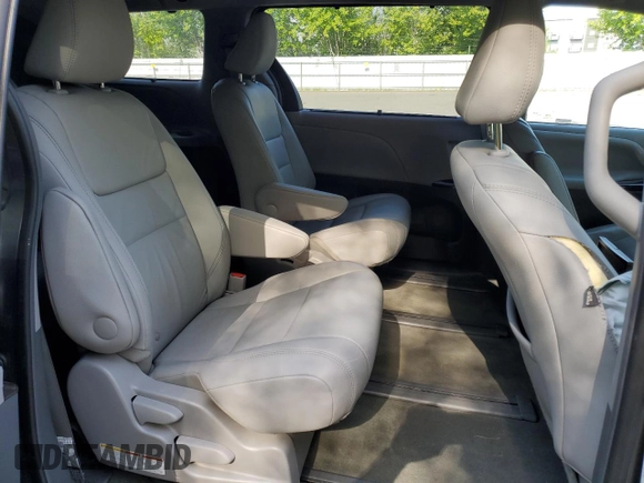 2017 Toyota Sienna XLE with VIN 5TDDZ3DC7HS176274, listed as a Copart auction lot 59899245 with 58,325 mi miles and Salvage title. Bid and sale history available at DreamBid. Image 11.