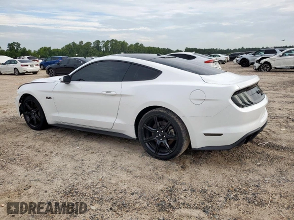 2019 Ford Mustang GT with VIN 1FA6P8CFXK5156823, listed as a Copart auction lot 64092215 with 29,224 mi miles and Salvage title. Bid and sale history available at DreamBid. Image 2.