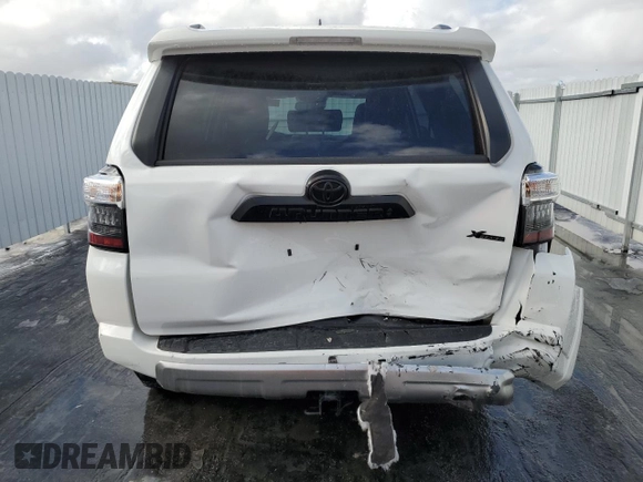 2024 Toyota 4Runner TRD Off Road with VIN JTERU5JR2R6291595, listed as a Copart auction lot 84260494 with 3,393 mi miles and Clean title. Bid and sale history available at DreamBid. Image 6.
