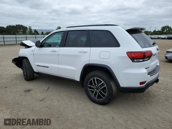 2019 Jeep Grand Cherokee Trailhawk with VIN 1C4RJFLT2KC854714, listed as a Copart auction lot 53761525 with 52,526 mi miles and Salvage title. Bid and sale history available at DreamBid. Image 2.
