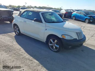 2005 Chrysler PT Cruiser GT with VIN 3C3AY75S45T362251, listed as a IAAI auction lot 41706524 with 108,927 mi miles. Bid and sale history available at carsss.com. Image 1.