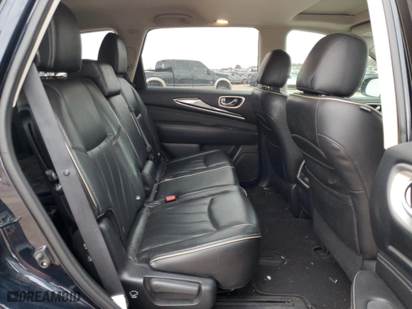 2017 Infiniti QX60 with VIN 5N1DL0MN4HC556381, listed as a Copart auction lot 47005435 with 125,299 mi miles and Salvage Title. Bid and sale history available at carsss.com. Image 11.