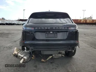 2025 Land Rover Range Rover Velar S with VIN SALYJ2EX8SA393852, listed as a Copart auction lot 44958965 with 5,818 mi miles and Salvage title. Bid and sale history available at DreamBid. Image 6.