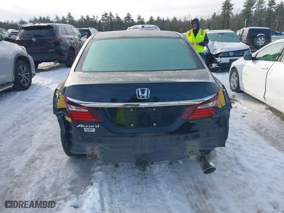 2017 Honda Accord Sedan LX with VIN 1HGCR2F32HA260892, listed as a IAAI auction lot 41590969 with 50,917 mi miles. Bid and sale history available at carsss.com. Image 6.