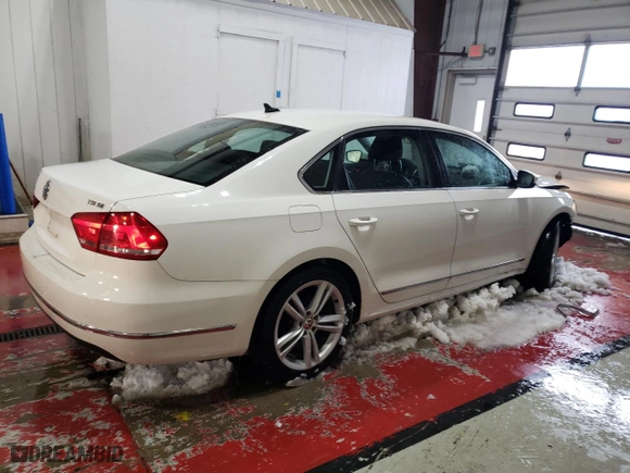 2015 Volkswagen Passat 1.8T Sport with VIN 1VWBT7A31FC050086, listed as a Copart auction lot 88990155 with 140,338 mi miles and Salvage Title. Bid and sale history available at carsss.com. Image 3.