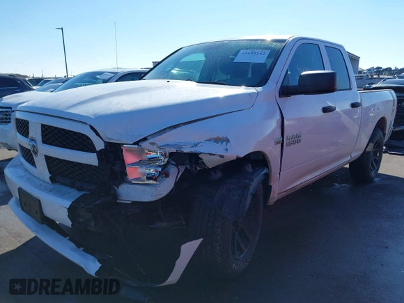 2014 Ram 1500 Express with VIN 1C6RR7FTXES119572, listed as a IAAI auction lot 41655142 with 143,232 mi miles. Bid and sale history available at carsss.com. Image 17.