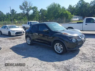 2015 Nissan Juke S with VIN JN8AF5MV7FT553360, listed as a IAAI auction lot 42599873 with 80,162 mi miles and . Bid and sale history available at DreamBid. Image 1.