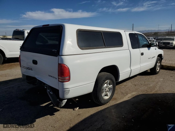 2001 Dodge Dakota with VIN 1B7GL22X41S130350, listed as a Copart auction lot 85788344 with 235,825 mi miles and Salvage Title. Bid and sale history available at carsss.com. Image 3.