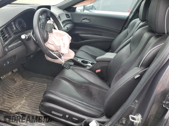 2020 Acura ILX Premium with VIN 19UDE2F87LA800757, listed as a Copart auction lot 57841185 with 37,171 mi miles and Salvage title. Bid and sale history available at DreamBid. Image 7.