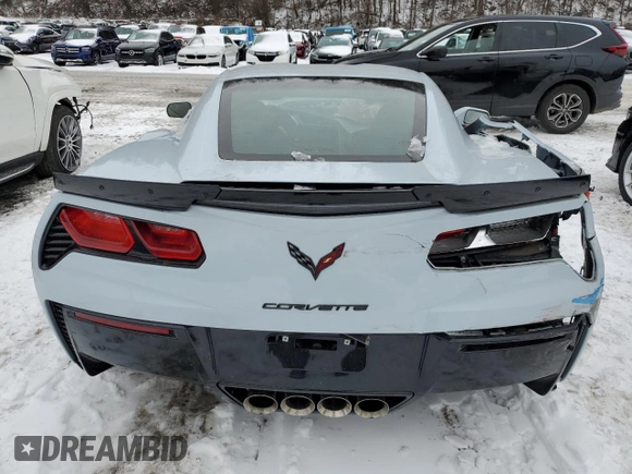 2019 Chevrolet Corvette Grand Sport 1LT с VIN 1G1YW2D71K5112647, выставлен на аукционе Copart как лот 45183765 с пробегом 22 769 миль миль и Списание • Salvage title. История ставок и продаж доступна на DreamBid. Изображение 6.