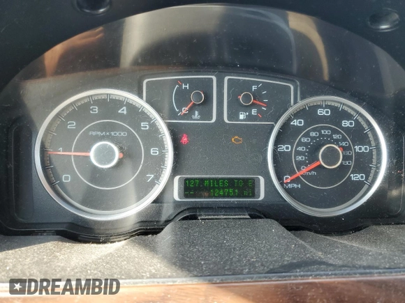 2008 Ford Taurus SEL with VIN 1FAHP24W48G113208, listed as a Copart auction lot 75126874 with 124,751 mi miles and Salvage Title. Bid and sale history available at carsss.com. Image 9.