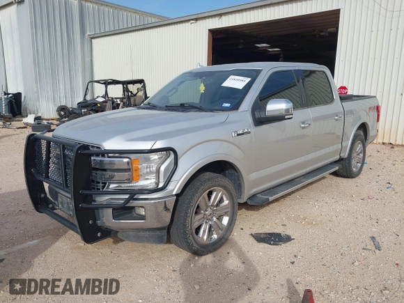 2018 Ford F-150 XL with VIN 1FTEW1E54JFC43582, listed as a IAAI auction lot 41810585 with 189,863 mi miles. Bid and sale history available at carsss.com. Image 17.
