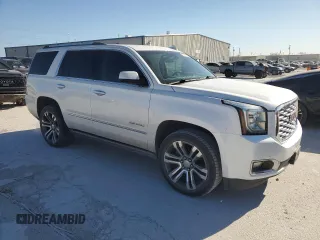 2018 GMC Yukon Denali with VIN 1GKS1CKJ9JR303082, listed as a Copart auction lot 49703325 with 191,991 mi miles and Clean Title. Bid and sale history available at carsss.com. Image 4.