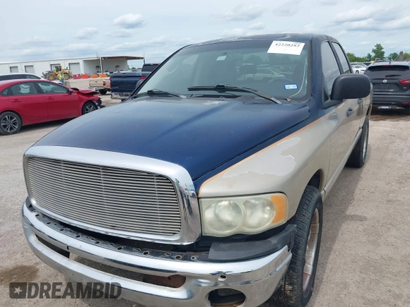 2004 Dodge 1500 SLT with VIN 1D7HA18D94J150031, listed as a IAAI auction lot 42220282 with 249,517 mi miles and . Bid and sale history available at DreamBid. Image 6.