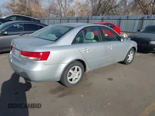 2006 Hyundai Sonata GLS with VIN 5NPEU46F26H108743, listed as a IAAI auction lot 41085428 with 233,885 mi miles and . Bid and sale history available at DreamBid. Image 4.