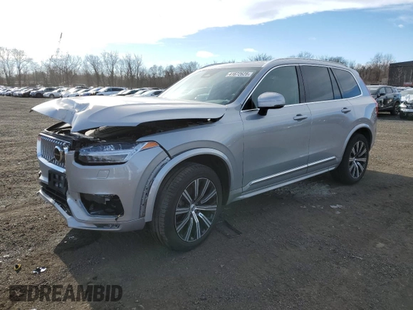 2024 Volvo XC90 Core Bright Theme with VIN YV4L12PK1R1187069, listed as a Copart auction lot 41672625 with 15,438 mi miles and Salvage Title. Bid and sale history available at carsss.com. Image 1.