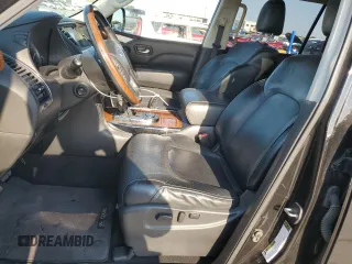 2019 Infiniti QX80 LUXE with VIN JN8AZ2NF9K9683385, listed as a Copart auction lot 62363624 with 95,335 mi miles and Clean Title. Bid and sale history available at carsss.com. Image 7.