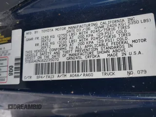 2006 Toyota Tacoma z VIN 5TEUU42N16Z235070, wystawiony jako IAAI lot #42306787 z przebiegiem 323 563 mil mil oraz . Historia ofert i sprzedaży dostępna na DreamBid. Obrazek 9.