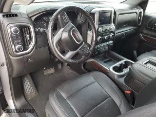 2022 GMC Sierra 1500 Limited SLT with VIN 1GTU9DET8NZ192191, listed as a Copart auction lot 42244485 with 0 mi miles and Salvage Title. Bid and sale history available at carsss.com. Image 8.