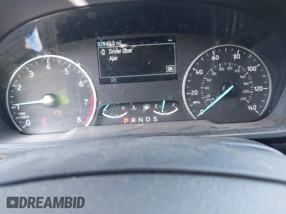 2018 Ford EcoSport SE with VIN MAJ3P1TEXJC240099, listed as a IAAI auction lot 41912970 with 92,940 mi miles. Bid and sale history available at carsss.com. Image 7.