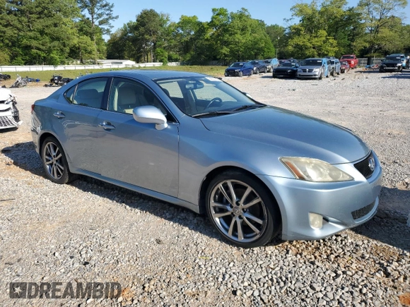 2008 Lexus IS 250 z VIN JTHBK262985060413, wystawiony jako Copart lot #51977835 z przebiegiem 274 446 mil mil oraz Szkoda całkowita • Salvage title. Historia ofert i sprzedaży dostępna na DreamBid. Obrazek 4.
