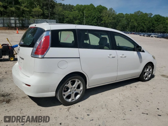 2010 Mazda 5 Sport z VIN JM1CR2W38A0361638, wystawiony jako Copart lot #54354115 z przebiegiem 73 981 mil mil oraz Szkoda całkowita • Salvage title. Historia ofert i sprzedaży dostępna na DreamBid. Obrazek 3.