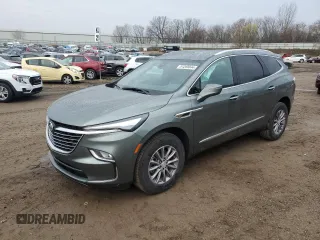 2022 Buick Enclave Essence with VIN 5GAERBKW4NJ179218, listed as a Copart auction lot 81269044 with 28,735 mi miles and Clean Title. Bid and sale history available at carsss.com. Image 1.